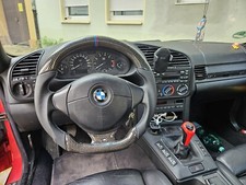 Carbonlenkrad Lederlenkrad BMW E34 E36 E38 Z3 M - Sportlenkrad Carbon - Lenkrad 
