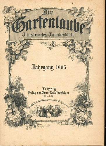 Die gartenlaube illustriertes - gartenlaube,