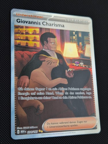 Pokemon giovannis charisma 151 - charisma,