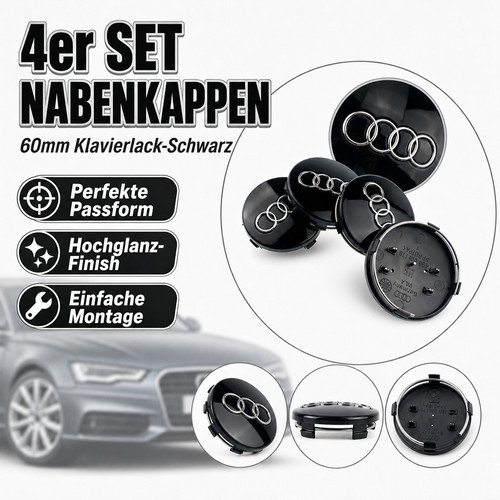 60mm felgendeckel 4b0601170 - 60mm,