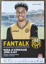 Programm Niederlande 12.8.2022 Roda JC Kerkrade - Jong Ajax