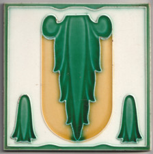 Jugendstil Fliese Somag