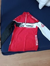 Löffler Skilanglauf- Weste rot schwarz Gr S 38