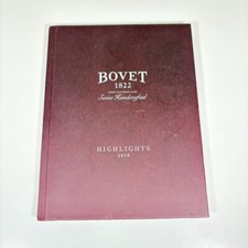 Bovet Since 1822 Swiss Handcrafted Watches Highlights Book 2018 Bovet Catalog