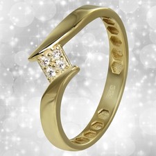 GoldDream Gold Ring Square