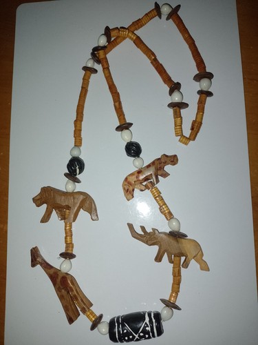 Vintage ethno africa - ethno, holzkette