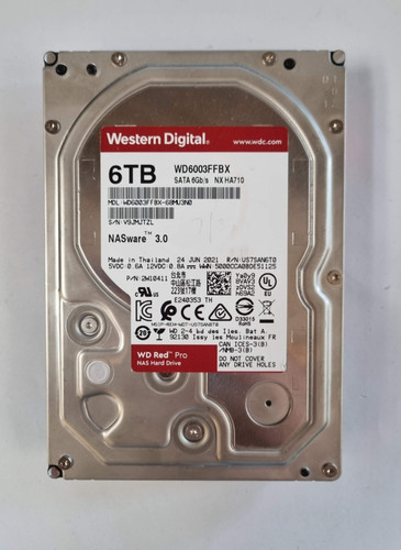 Western digital red - wd, 6tb