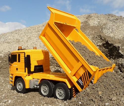 Lkw muldenkipper man - man, in