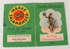 Lurchis Abenteuer Salamander Werbeheft 8 Teil von 1953