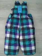 Schneelatzhose Baby Ski Winterhose Latzhose  Klitzeklein  74 80 86 kariert