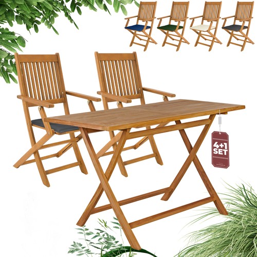 Casaria gartenmöbel holz - casaria®,