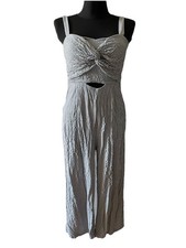 Jumpsuit Overall Gr. M eher S, Zara Basic Damen Mädchen, Streifen Sommer, Maße!