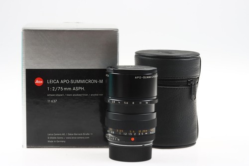 Leica apo summicron - apo-summicron-m, 75mm