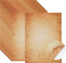 50 Blatt Briefpapier,Urkundenpapier,Vintage Design Papier DIN A4 Bedruckbar Beid