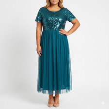 Sheego Eventkleid Abendkleid