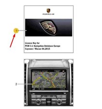 Porsche Cayenne 9pa NAVI
