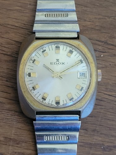 Edox date armbanduhr vintage - edox,