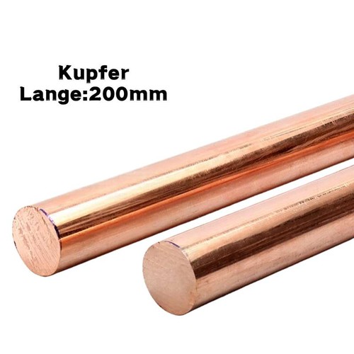 Massiv kupfer rund - massiv, 99.9%