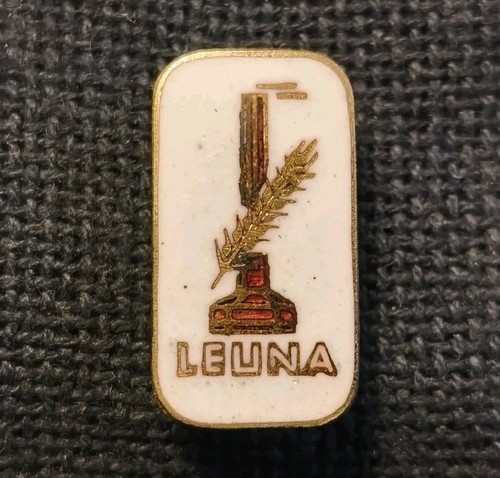 Abzeichen ddr leuna werke - abzeichen, leuna-werke