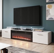 TV-Lowboard Rinto mit Kamin