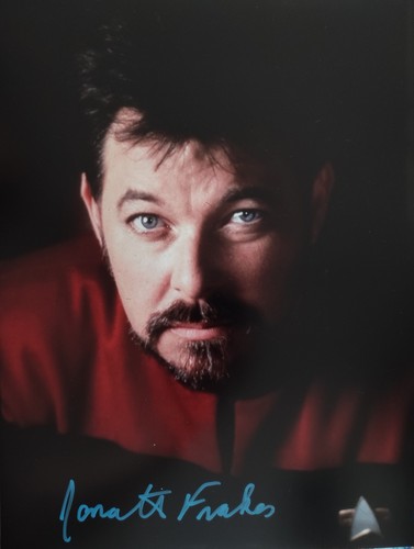 Jonathan frakes autogramm - jonathan,