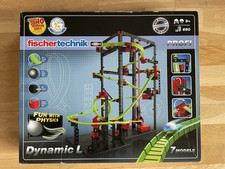 Fischertechnik PROFI, Kugelbahn Dynamik L, vollständiges Set in OVP