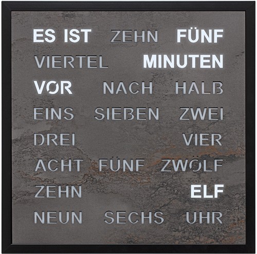 Filius wort wanduhr - wort,