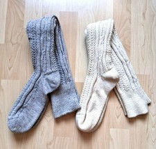 2er-Set Trachten-Kniestrümpfe Trachtensocken Wiesn/Oktoberfest Gr. 43/462er-Set