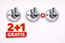 3 Stück Kleiderhaken