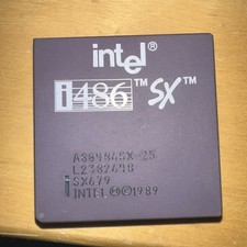 Intel i486 SX-25 – Vintage