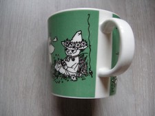 Mumin Moomin Tasse 1991-96 Dunkelgrün Arabia Finland