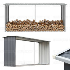 Metall Brennholzunterstand Holz Regal Brennholz Lager Kaminholz Unterstand