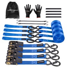 4x Spanngurte mit Ratsche und