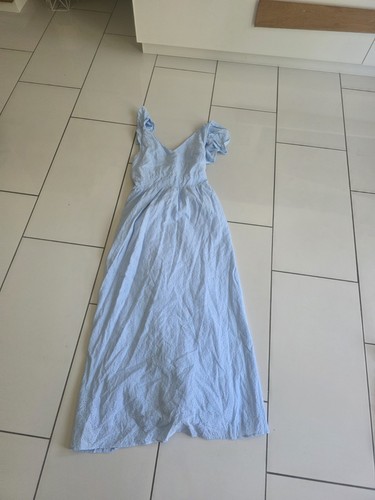 Maxikleid lochstickerei 38 - lochstickerei, 36