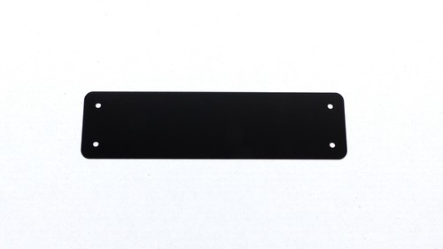 10x alu typenschild rohlinge - alu,