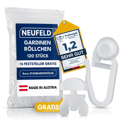 Gardinenröllchen für