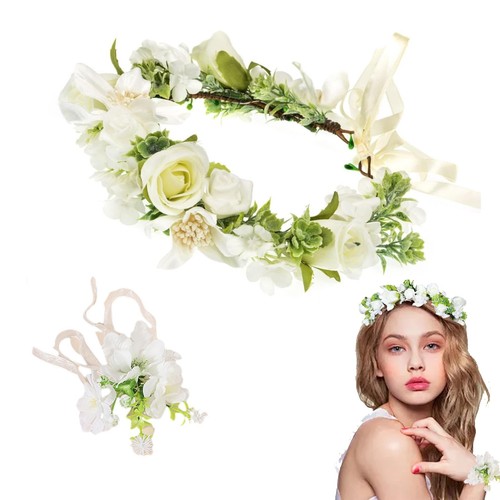 Blumenkrone haarkranz boho - haarkranz,