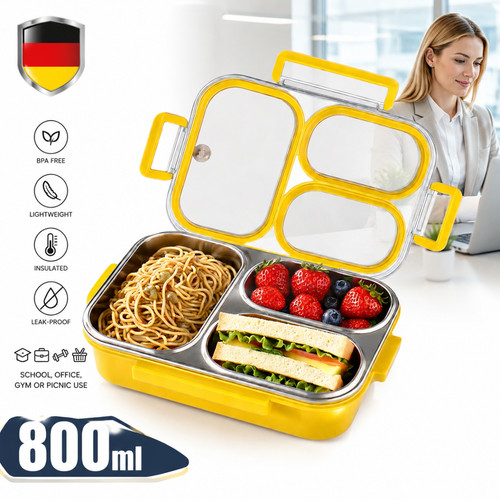 Edelstahl bento lunchbox - bento,