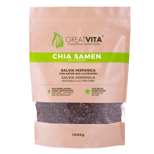 Greatvita chia samen 1000g - greatvita,