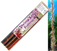 Shrimp Lollies Frühlings Mix / Variante / Garnelen Futter Lutscher Sticks Halter
