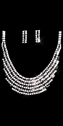 Schmuck set collier halskette - schmuck,