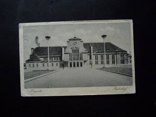 Zeigt bahnhof von liegnitz - von,