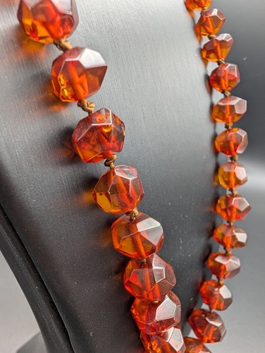 Vintage cherry amber - vintage, kette