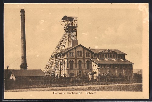 Ansichtskarte kochendorf - ansichtskarte,
