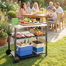 Outdoor Grillwagen mit