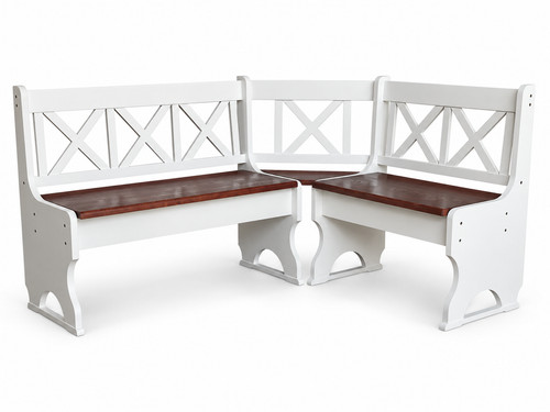Eckbank kiefer massivholz - eckbank,