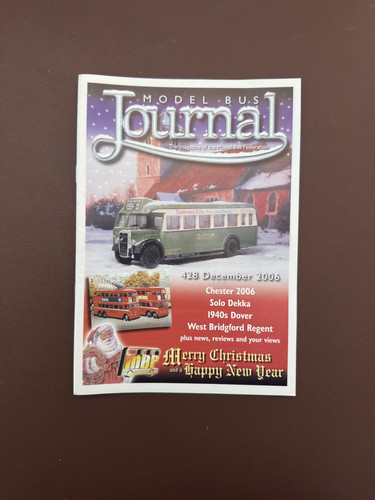 Model bus journal mbf - model,