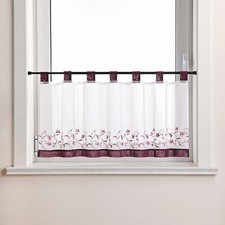 Scheibengardinen mit Schlaufen