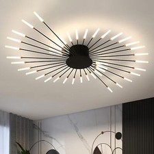 Moderne Deckenlampe,Feuerwerk Design LED Deckenleuchte,für Wohnzimmer (42 Köpfe)