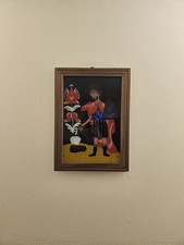 Polnische Volkskunst Rückglas